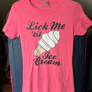 Pink Graphic T-Shirt